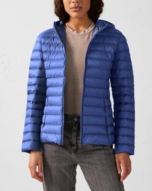 Cloe Noos Down Hooded Jacket