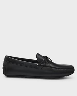BOSS Orange Noel Mens Italian Leather Driving Moccasins
