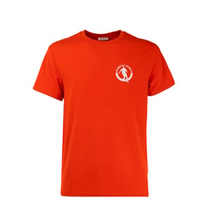 Heren-T-shirt met ronde hals en logo