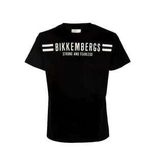 Heren-T-shirt met ronde hals en logo