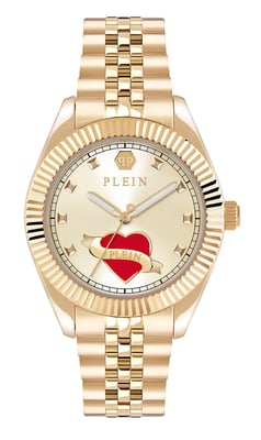 Philipp Plein Plein Valentine Dames Gouden Horloge PW2BA0725