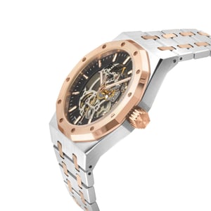 Gevril 49421B Men's Gotham Swiss Swiss Made Automatic, PO24 Skeleton Watch