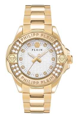 Philipp Plein Plein Majesty Dames Gouden Horloge PWOFA0725