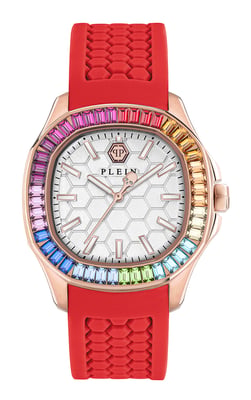 Philipp Plein The $pectre Dames Rode Horloge PWTAA1024