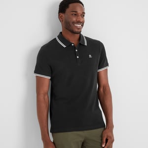 Biston Mens Polo Shirt - Black