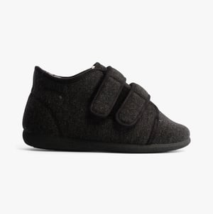 Padders BRIAN Mens Slippers Charcoal