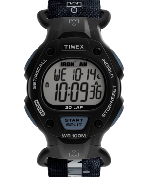 Timex Ironman Modern Vintage Heren Zwarte Horloge TW2W94100