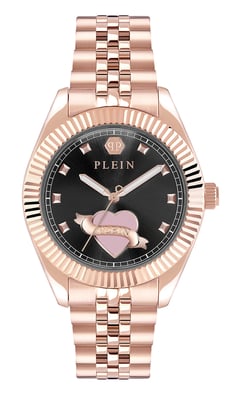 Philipp Plein Plein Valentine Dames Horloge Rosé Goud PW2BA1025