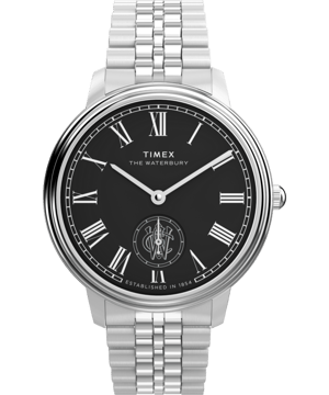 Timex Waterbury Metropolitan Heren Zilveren Horloge TW2Y23300
