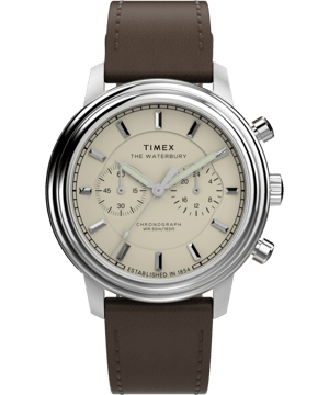 Timex Waterbury Metropolitan Heren Brown Horloge TW2Y23500