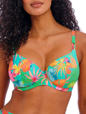 Isla Margarita Plunge Bikini Top