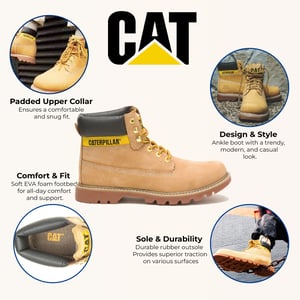 Caterpillar Colorado 2.0 Honey Tan läder vandringsstövlar