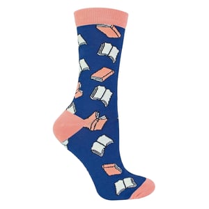 Ladies Book Socks | Novelty Bamboo Socks | Gift for Book Lovers