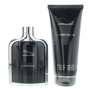 Jaguar Classic Black Eau de Toilette 100ml + Bath & Shower Gel 200ml Gift Set