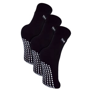 1-pack barn inomhus termiska tofflor strumpor med grepp