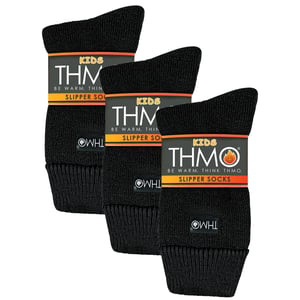 1-pack barn inomhus termiska tofflor strumpor med grepp