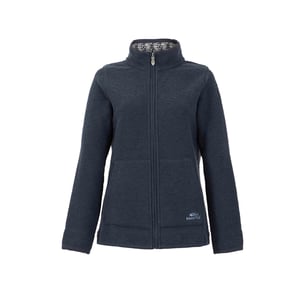 Weird Fish Womens/Ladies Sontee Macaroni Eco Friendly Jacket (Navy)