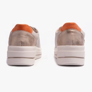 JULIKA Womens Trainers Cream
