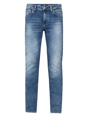 Petrol Industries - Heren Seaham Slim Fit Jeans  - Blauw