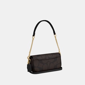 Hailey Flap Bag in Maxi Signature Canvas