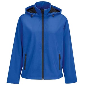 SOLS Dames Race Hooded Softshelljack (Koninklijk Blauw)