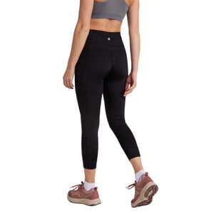 Mountain Warehouse Dames Zwart Hoog Taille 7/8 Leggings (Zwart)