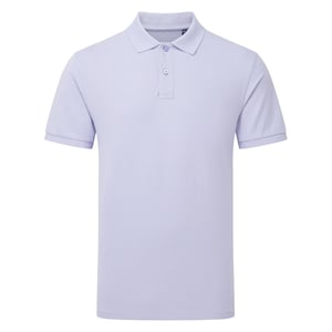 Asquith & Fox Mens Plain Short Sleeve Polo Shirt (Lavender)