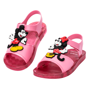 Play + Minnie Mouse Junior Pink Flats