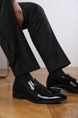 Wheres That From Mens 'Elliot' Lace Up Derby Formal Dress Work Shoes