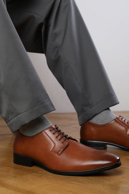 Wheres That From Mens 'Elliot' Lace Up Derby Formal Dress Work Shoes