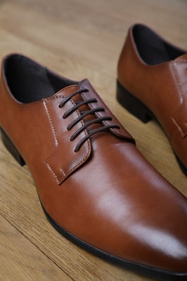 Wheres That From Mens 'Elliot' Lace Up Derby Formal Dress Work Shoes