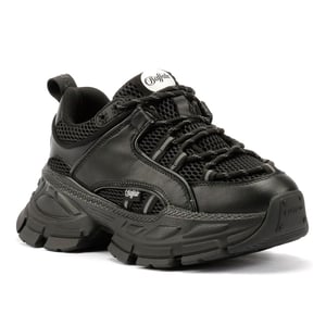 Buffalo Saturn Lace Damestrainers Zwart