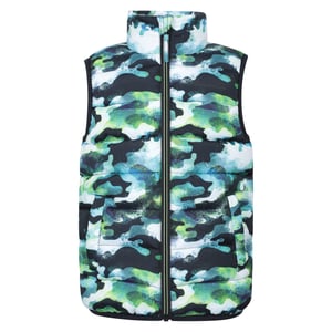 Mountain Warehouse Kinderen/Kinderen Rocko Vlinder Gewatteerd Gilet (Helder groen)