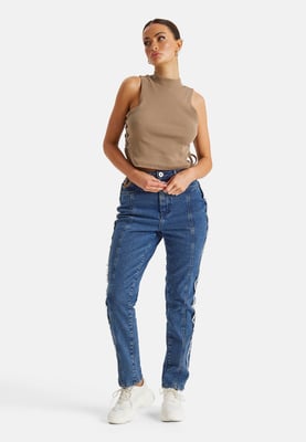 Fray Seam Detail Wrath Jean