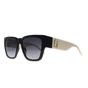 Marc Jacobs Square Womens Black White Dark Grey Gradient MARC 646/S