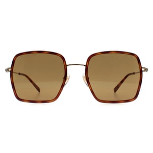 Gucci Square Womens Havana Gold Brown GG1848S