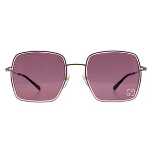 Gucci Square Womens Pink Gold Violet GG1848S