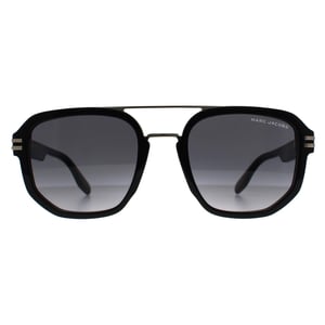 Marc Jacobs Aviator Mens Black Gold Dark Grey Gradient MARC 588/S