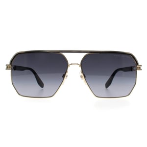 Marc Jacobs Aviator Unisex Gold Black Dark Grey Gradient MARC 584/S
