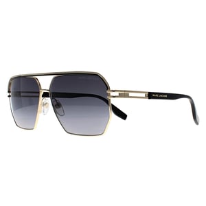 Marc Jacobs Aviator Unisex Gold Black Dark Grey Gradient MARC 584/S