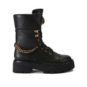 Kurt Geiger London Leather Kensington Combat Boots