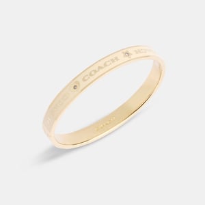 Coach Heart and Star Enamel Bangle