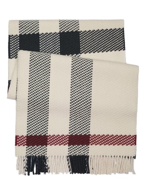 Burberry wollen sjaal crème