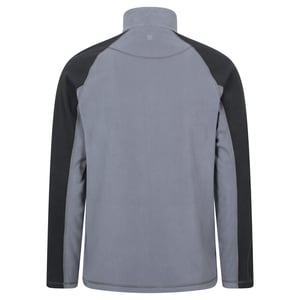 Mountain Warehouse Herr Ashbourne Fleecejacka med Full Zip (Mörkgrå)
