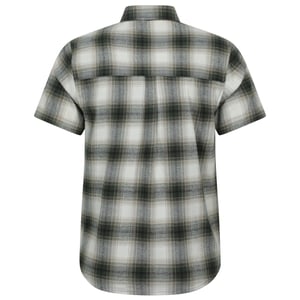 Mountain Warehouse Heren Trace Flanellen Korte Mouwen Shirt (Groen)