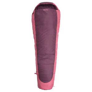 Mountain Warehouse Microlite 500 Vänster Dragkedja Mellansäsong Sovsäck (Burgundy)