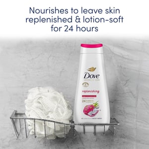 Dove Advanced Care Body Wash Replenishing 400ml, 3 Pack