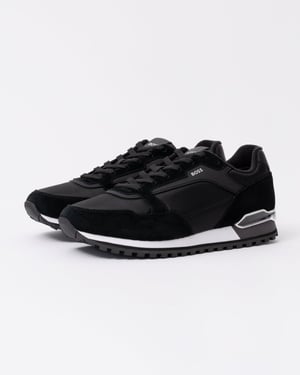 BOSS Orange Parkour-L Heren Suède/Mesh Sneakers