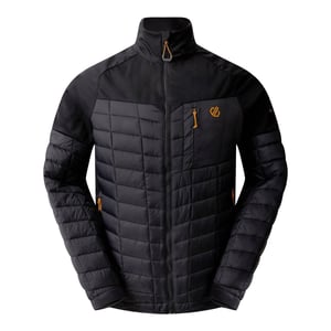 Dare 2B Heren Mountaineer II Quilted Hybride Jas (Zwart)