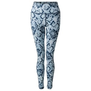 Dare 2B Womens/Ladies Influential II Snake Print Leggings (Blue)